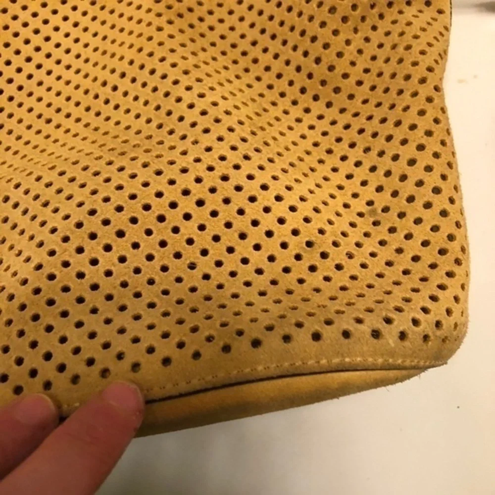 Michael kors collection suede Miranda tote bag